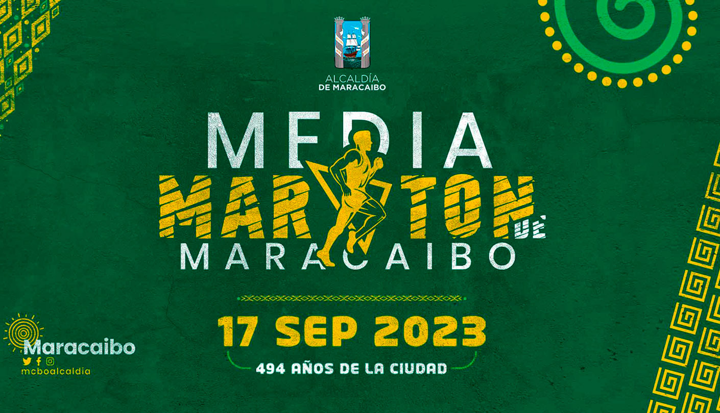 Media Maraton Maracaibo - Sebastian Cano Caporales: Media Maratón de Maracaibo - Pantalla Deportiva
